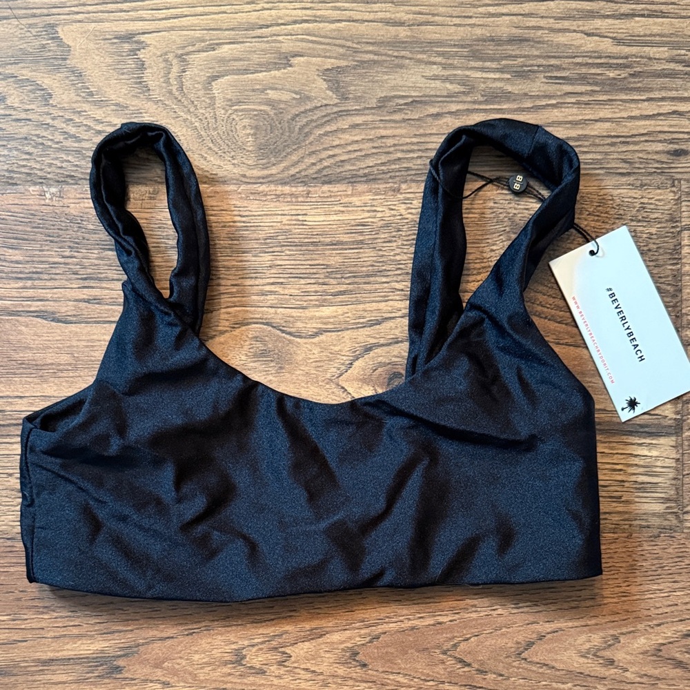 Beverly Beach by dorit Black Women's swim Top